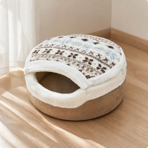 Rounded enclosed pet house - rounded,
