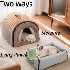 Foldable Cat Bed Thiened