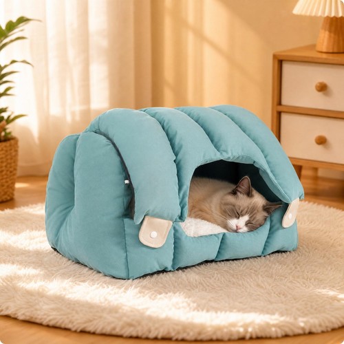 Foldable material pet bed - foldable,