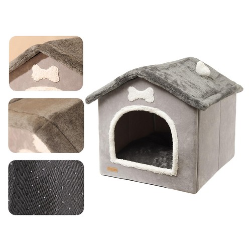 Dog bed house puppy kennel - bed,