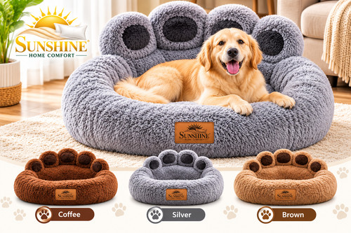 Sunshine fluffy bear - sunshine, paw