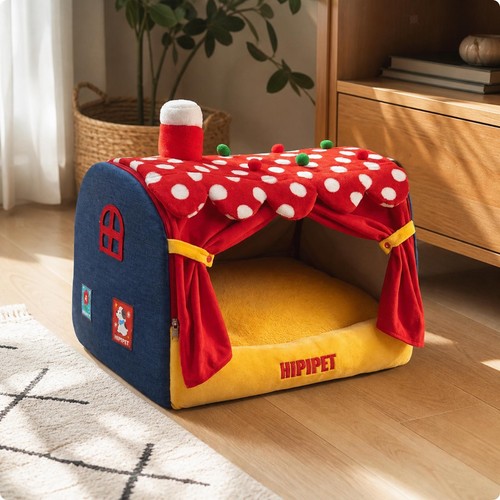 Detachable enclosed pet bed - detachable,