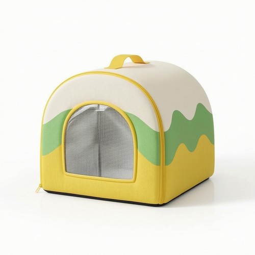 Enclosed pet bed zippered cat - pet,