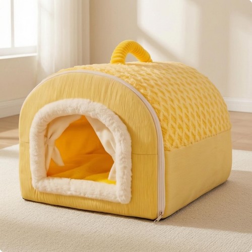 Pet cave bed - pet, dog