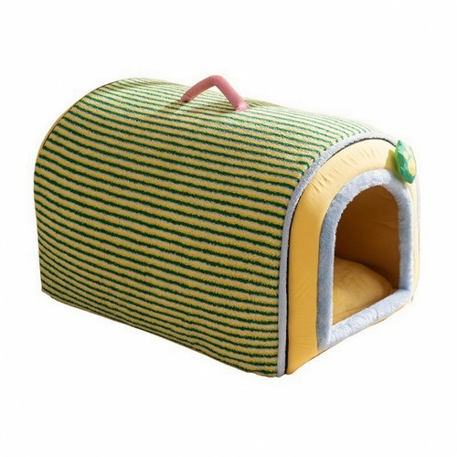 Pet bed with - bed, handle