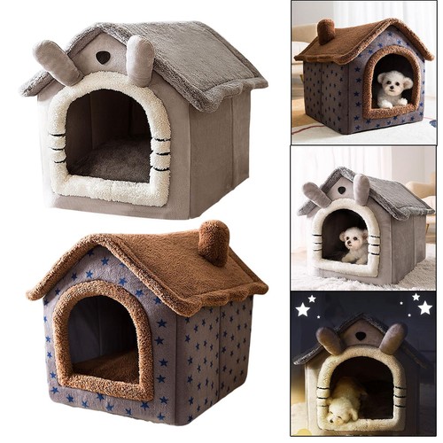 Dog bed house indoor cats - dog,
