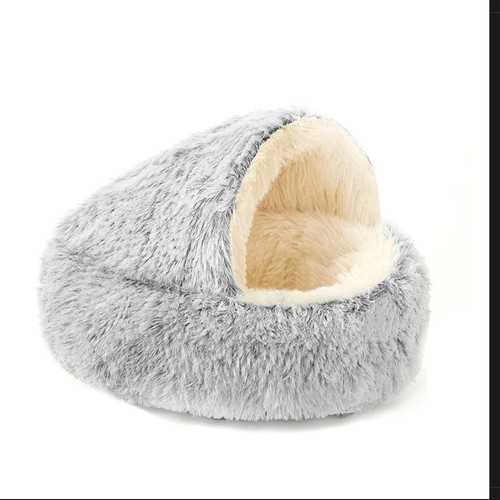 Cozy semi enclosed cat bed - semi-enclosed,