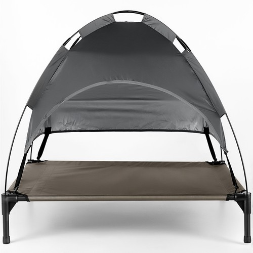 Elevated dog bed pet - elevated, mesh