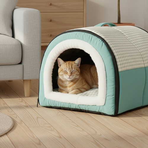 Dog cat bed cave - dog,