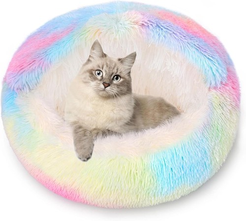 Calming dog bed fluffy - bed, plush