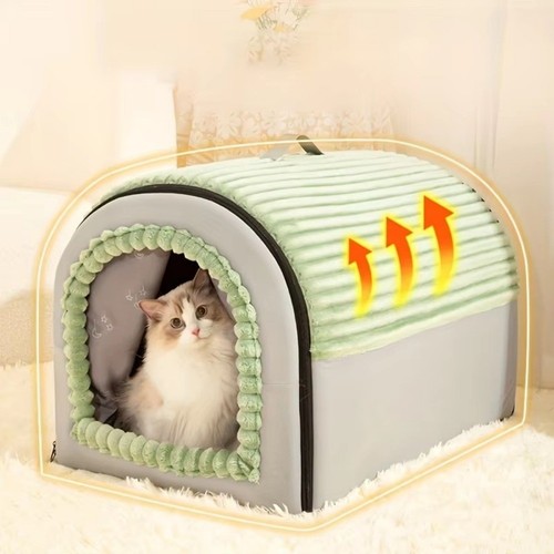 Enclosed dog bed cat - enclosed,