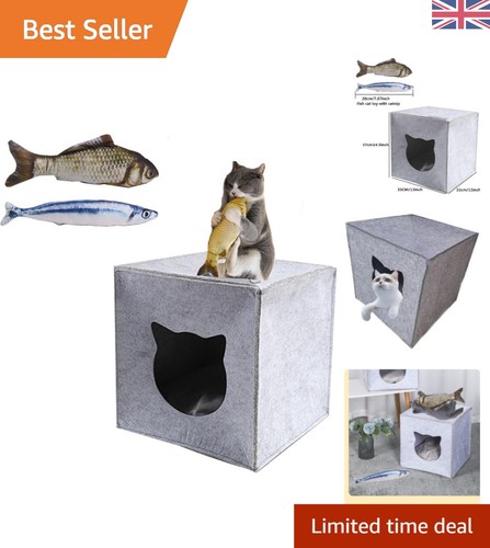 Lightweight cat cave with - cave,