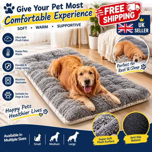 Large dog bed soft washable - dog,