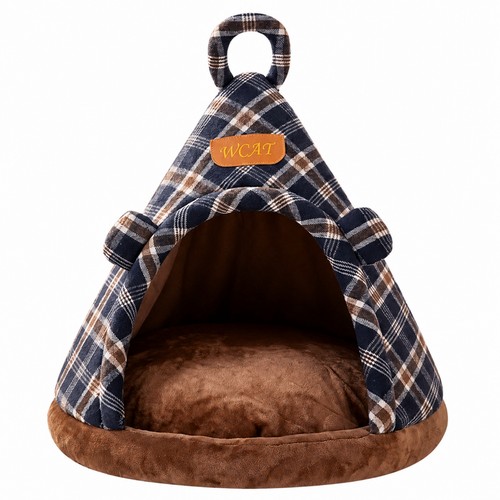 Enclosed pet bed - bed, dog