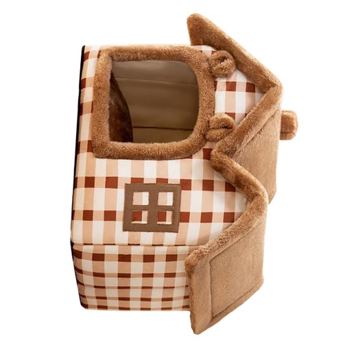 Enclosed cat bed winter - cat,