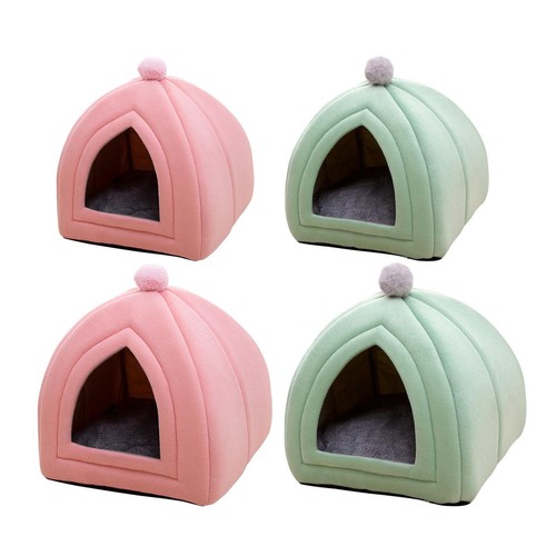Pet cat bed cave nest - nest, with