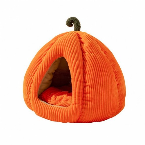Enclosed pet bed covered cat - pet,