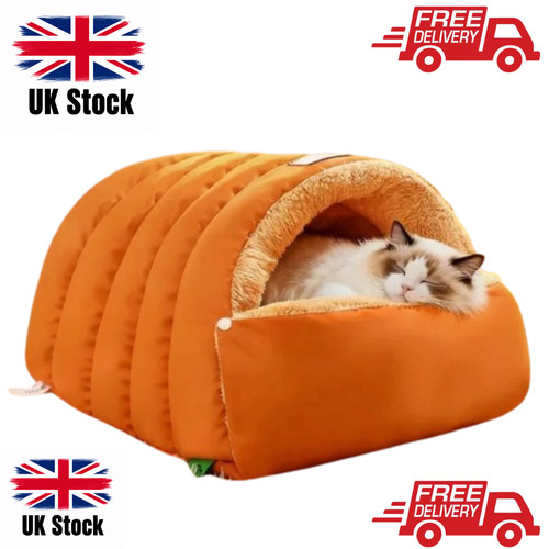 Pet enclosed sleeping bag bed - sleeping,