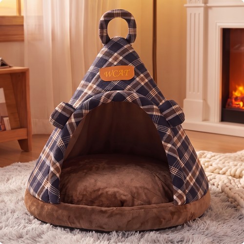 Enclosed pet bed - enclosed, cozy