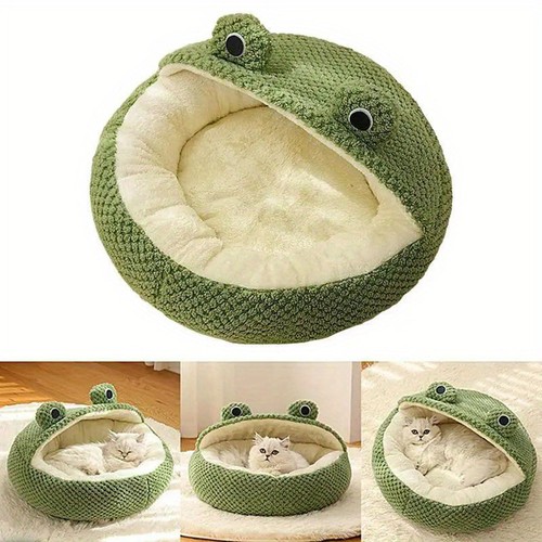 Semi enclosed cat bed - bed, small