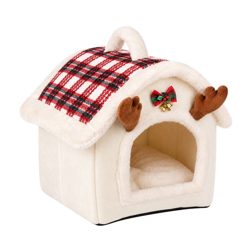 House shaped cat bed enclosed - bed,