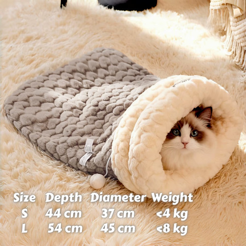 Upgraded enclosed cat bed - upgraded,