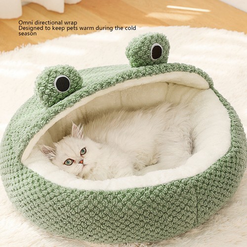 Cartoon cat bed semi - bed, enclosed