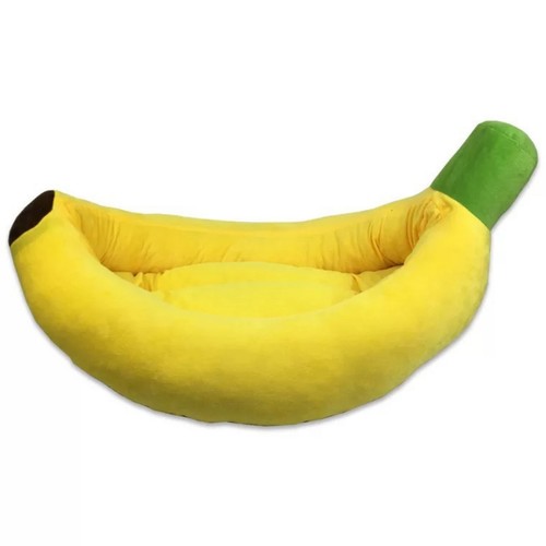 Banana dog bed washable - dog,