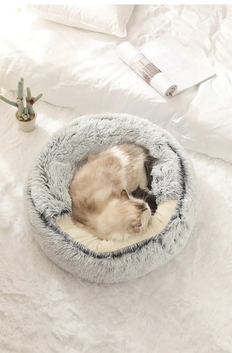 Winter plush pet bed soft - pet,