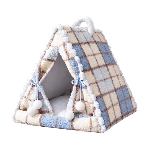 Cat tent bed semi enclosed - tent,