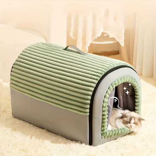 Enclosed pet house - enclosed, door